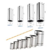 2 teile/los Linear Lager LM6LUU LM8LUU LM10LUU LM12LUU 6mm 8mm 10mm Hohe qualität Teil Bush Buchse 3D drucker Teile