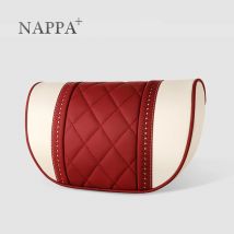 NAPPA Car Seat Neck Pillow Leather Car lumbar Support Cushion Headrest internal Accessories For Maybach Mercedes-Benz S-Class