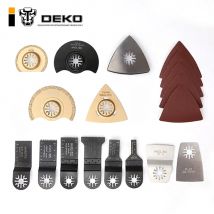 DEKO 38 Pcs Oszillierende Werkzeug Sägeblätter für Erneuerer Power Tools wie Multimaster Elektrische Multi-Werkzeug DIY Power Tools zubehör