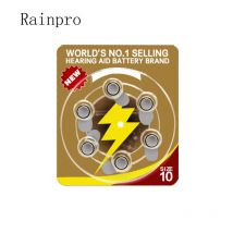 6 TEILE/LOS A10 Hörgerät Batterien a10 10 PR70 PR536 Zink Luft Taste 1,45 V