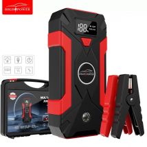 Avviatore di emergenza Accumulatori e caricabatterie di riserva 1000A Avviamento portatile per batteria per auto per dispositivo di avviamento di emergenza per auto 12V