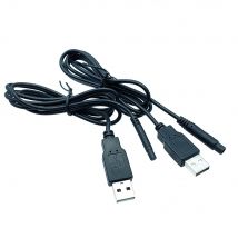 1Pcs 4P Männlich Weiblich Kabel ZU USB Daten Für Rückfahr Video Kamera Fahren Recorder Verlängerung Kabel