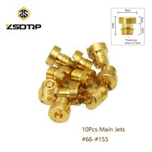 ZSDTRP Kit getti principali carburatore filettatura 10 pz/set M6 6mm # 66- # 155 Per Dellorto PHBH PHBL FRD PHF VHB VHSH Ugello iniettore Nuovo