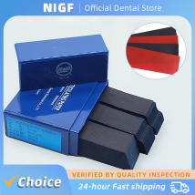 NIGF 300Pcs Occlusive Paper Dental Articulating Orthodontic Strip Paper Teeth Care Whitening Dentist Tools 55*18m Dropship
