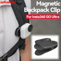 Backpack Clip Holder For Insta360 Go Ultra Anti-shake Clip Mount For Insta 360 GO Ultra Sports Camera Accessories