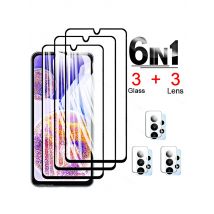 For Samsung Galaxy A23 Screen Protectors Glass on For Samsung A13 5g A73 A52s A03s A02s A12 M23 M33 M52 5g Camera Lens Glass