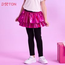Dxton Mädchen Tutu Rock mit Hosen gefälschte zweiteilige Kinder dünne Leggings Rock Frühling Sommer Patchwork Kinder lässige Kostüme