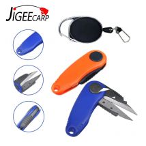 Angeln Quick Knot Tool Kit Garnelen form Falte Schere Angelschnur Cutter Clipper Nipper Haken Schärfer Angel gerät