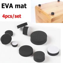 4pcs/set Speaker Foam Sponge Pad Anti-Slip Feet Pads Center Surround Sound Furniture Fitness Shock Absorption Pad EVA Pad