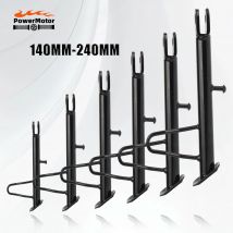 Cavalletto laterale universale per moto, staffa per piede, supporto per cavalletto laterale per scooter, per moto, ciclomotore, motocross, bici elettrica