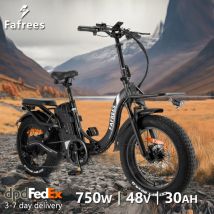 Fafrees F20 X-MAX Bicicletta elettrica pieghevole 750W per adulti 20" x 4.0 Mountain bike con batteria rimovibile 48V 30Ah