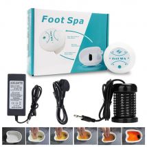 Fuß Spa Bad Detox Ionic Maschine Mini Fußbad Ionen Detoxifier Reinigen Footspa Vibration Beste Pflege Arrays Aqua Gesundheit Therapie