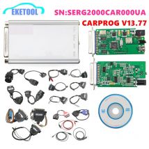 CARPROG V13.77 V8.21 V10.93 Komplettset 21 Adapter Auto ECU Chip Tuning Tool Universal ECU Repair