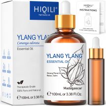 Oli essenziali HIQILI 100ML Ylang Ylang per diffusore/umidificatore/massaggio/aromaterapia olio aromatico per candele/creazione di sapone