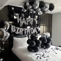 1Set 16Inch Happy Birthday Foil Balloons for Baby Shower Birthday Theme Party Decoration Kids Toys Gift Supplies Latex Globos