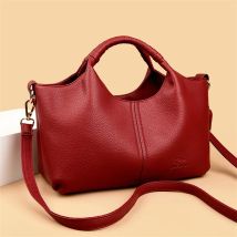 Hohe Qualität Weiches Leder frauen Handtasche Tote Tasche Mode Luxus Frauen Schulter Tasche Trendy Weibliche Pendeln Umhängetaschen Brieftasche