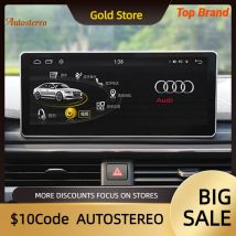 4G LTE 10.25" For Audi A4 B9 2016-2020 Android 12 Car GPS Navigation Multimedia Player Auto Stereo Radio Tape Recorder Carplay