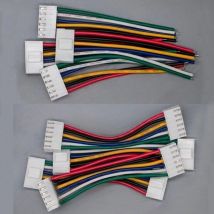 5 pz Connettore per Cavi VH3.96 VH 3.96mm con Alloggiamento Singolo/Doppio, Cavo 2P 3 4 5 6 7 8 9 10 Pin, Cavo 22AWG 10cm 20cm