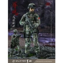ViiKONDO JY23005 1/6 Scale Action Figure Model China PLA Shubian Liren Border Guard 12inch Toy Soldier Full Set Collect Army Men