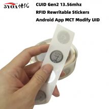 5YOA 13,56 MHz CUID veränderbarer S50 1K RFID-Aufkleber Nasseinlage NFC-Tag Sektor 0 Block 0 UID Wiederbeschreibbarer NFC Andriod MCT Copy Clone