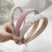 3 Teile/satz Frauen Mädchen Tuch Haar Bands Blume Perle Stirnband Haarband Haar Hoop Weibliche Mode Haar Zubehör Headwear Geschenke