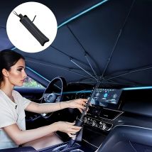 Auto-Windschutzscheiben-Sonnenschutz, faltbarer Regenschirm/Abdeckung für die meisten Autos, reflektierender Sonnenschutz für die Frontscheibe des Autos