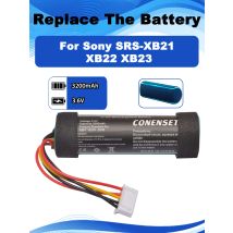 3.6V 3200mAh Replacement Speaker Battery For Sony SRS-XB21 SRS-XB23 SRS-XB22 Bluetooth Speaker ST-05 ST-05S ID1056