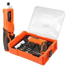 Precision Electric Screwdriver Set 35 in 1 Mini Rechargeable Kit Cordless Wireless Bits for Xiaomi Cell Phone Mobile Laptop PC