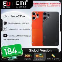 CMF Phone 2 Pro Versione globale 6.77 AMOLED 120Hz MediaTek Dimensity 7300 Pro 5G 5000 mAh Fotocamera principale 50MP 33W