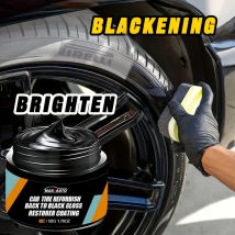 Autoreifen-Wachs-Restaurator, Glanzverstärker, kristallklare Kunststoffplatte, Erneuerung, Beschichtungsmittel, Reifen, Rücken nach Schwarz, Glanzverstärker, Politur