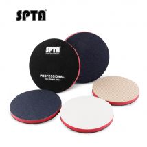 SPTA Car Orange-peel Removal Buffing Polishing Pad Denim Pad 1000/2000/3000 Grit 3" 5" 6" Denim Car Polishing Disc