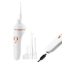 Elektrischer Earpick für Kinder und Erwachsene, schmerzlos, weicher Ohrschaufel, Staubsauger, Ohrenschmalz-Saugentferner, beleuchtet den Gehörgang