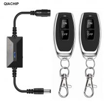 DC 5V 12V 24V 433MHz Interruttore di telecomando RF senza fili Accensione/spegnimento Adatto per lampada da lettura a strisce luminose a LED Ventola