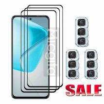 For Infinix hot 50 Pro 4G Flat Tempered Front Glass film 6.78" Shockproof Anti-Scratch For hot 50 pro 4G Soft fiber Lens film