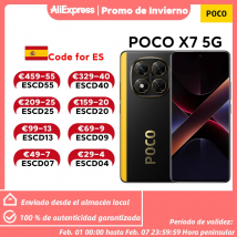 Versión Global POCO X7 5G Smartphone MediaTek Dimensity 7300-Ultra IP68 5110mAh Batería 50MP 1.5K 120Hz Pantalla Xiaomi Cellphone