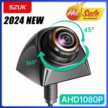 Samochodowa kamera cofania AHD CVBS 1080P Full HD Kamera cofania 170 °   Szerokokątna kamera cofania samochodu typu rybie oko z noktowizorem