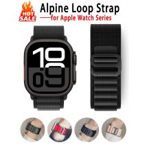 Cinturino ad anello alpino per Apple Watch Ultra 3 2 Band 49mm 46mm 45mm 44mm 42mm 41mm 40mm Bracciale Correa iWatch Series 11 10 SE 9 8 7