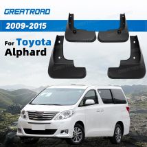 Misura Per Toyota Alphard Vellfire 20 AH20 2009 -2015 Paraspruzzi Paraspruzzi Flap Splash Guard Parafanghi Anteriore Posteriore Accessori 2010 11