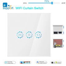 Ewelink wifi eu us smart vorhangsc halter für jalousien rollladen, elektromotor motor, prozentsatz offen, für alexa google home