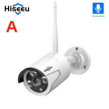 Hiseeu 3MP/5M Telecamera IP wireless Obiettivo da 3,6 mm Telecamera WiFi di sicurezza impermeabile per kit di sistemi CCTV wireless Hiseeu IP Pro APP View