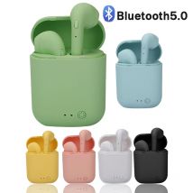 I12 Macaron zestaw słuchawkowy Bluetooth matowy sportowy obuuszny bezprzewodowy zestaw słuchawkowy Bluetooth I12tws 5.0