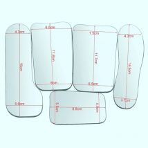 1Pc Dental Orthodontic Double-Sided Mirrors Reflector with Titanium Coated Photography Glass Mirror Oral Care Tools