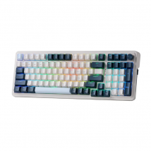 Redragon K686 PRO 98 tasti Guarnizione wireless a 3 modalità Tastiera meccanica da gioco RGB a 5 strati con smorzamento del rumore Hot-Swap