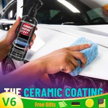 Keramikbeschichtung Auto Nano Beschichtungsmittel Kristallbeschichtungsspray Hydrophobe Anti-Kratzer Auto Detailer Polierwachs Beschichtungspflege