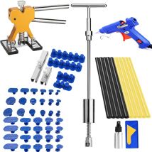 Kit di riparazione ammaccature automatiche Set di strumenti di riparazione ammaccature per auto Kit di rimozione ammaccature per carrozzeria senza vernice Estrattore di ammaccature per auto