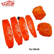 Filtro Aria Pull Start Anteriore Ammortizzatore Posteriore Copertura per Motore CY Zenoah per 1/5 HPI Rofun Rovan KM Baja 5T 5B 5SC Losi 5ive T