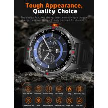 NEW 1000mAh Battery Smart Watch Wireless Call Answer Compass Sports Men for Android/IOS Flashlight IP68 Waterproof for Xiaomi