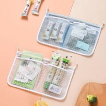 Hängende Kühlschrank-Aufbewahrungsnetztasche, multifunktionale Aufbewahrungstasche mit doppeltem Gitter für die Küchenklassifizierung für den Heimgebrauch