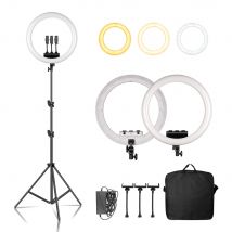 18 Zoll Rin glicht 480 stücke LED Perlen dimmbare 6500k LED Lampe mit Stativ Studio Foto lampe für Fotografie Make-up Youtube Live