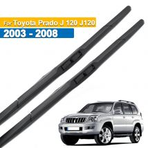Erick's Tergicristallo LHD Spazzole Tergicristallo Anteriori Per Toyota Prado J 120 J120 2003 - 2008 Parabrezza Parabrezza Finestra Spazzole Antipioggia 22 "+ 21"